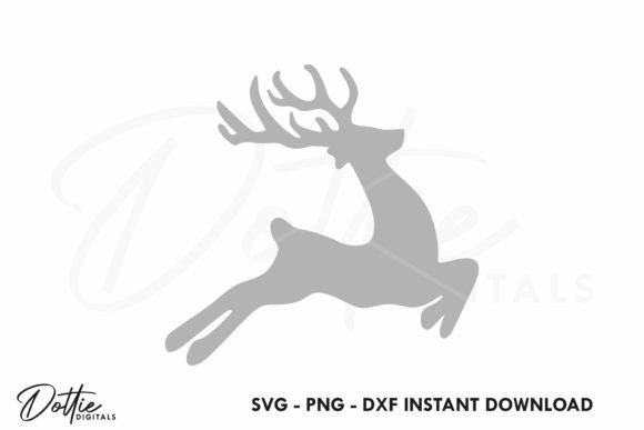 Download Reindeer SVG PNG DXF - Dxf Collection